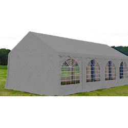 Premium Partytent PVC 4x8x2 mtr in Grijs