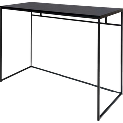 Karen metalen bureau zwart - 100 x 45 cm