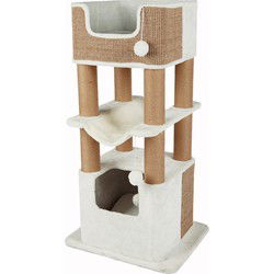 TRIXIE KRABPAAL LUCANO WIT/TAUPE 58X48X110 CM