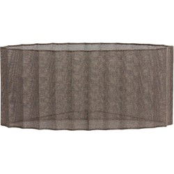Lampenkap ovaal Disli - Bruin - 58x24x27cm