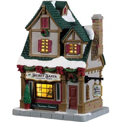 The secret santa christmas shoppe LED - LEMAX