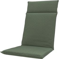Madison - Hoge rug - Check green - 120x50 - Groen