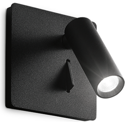 Ideal Lux - Lite - Wandlamp - Metaal - LED - Zwart