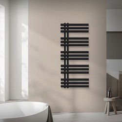 Design badkamer radiator Ijzer EM 500x1200 mm zwart mat Luxe Bath