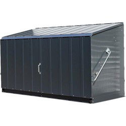 Opbergkast Trimetals Storeguard TM10000 - fietsenberging Antraciet | 88x194x112cm