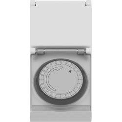 Waterdichte ip44 wcd timer 24h