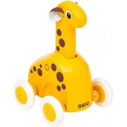 Brio Brio Houten Speelgoedvoertuig - Push & Go Giraf