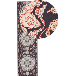 Beliani ARITAS - Laagpolig-Zwart-Polyester