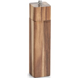 1x Peper/zout molens van hout 21 cm - Peper en zoutstel