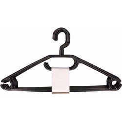 Kledinghangers set zwart 30 stuks - Kledinghangers