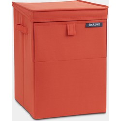 Stackable Laundry Box, 35 litre - Warm Red