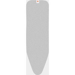 Strijkplankhoes B, 124x38 cm, 2mm schuim - Metallised