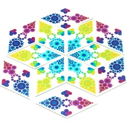 HABA Education Haba Education - “Color Magic” Mandala Arrangement, 52 pieces