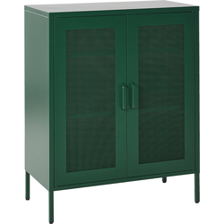 Beliani WAKATIPU - Sideboard-Groen-Staal