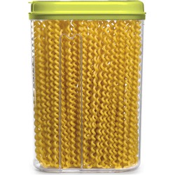 Plasticforte Voedselcontainer strooibus - groen - 1500 ml - kunststof - voorraadpot - Voorraadpot