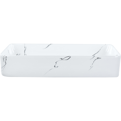 HOPI - Wastafel - Wit - 61 x 35 cm - Keramiek