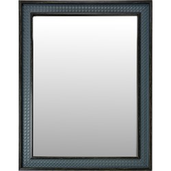 Clayre & Eef Spiegel 36x46 cm Grijs Houtproduct