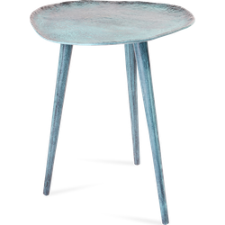 Benoa Joliet Blue Patina Side Table 34 cm