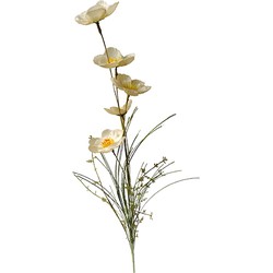 Anemone 60cm creme künstliche Blume Seide Fake - Buitengewoon de Boet