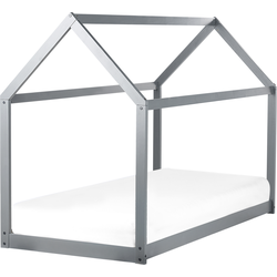 TOSSE - Kinderbed - Grijs - 90 x 200 cm - Hout