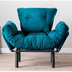 Fauteuil Nitta Single Petrol Groen