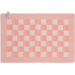 Knit Factory Placemat Block - Ecru/Apricot - 50x30 cm