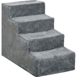 4goodz Huisdiertrede 4-traps Hondentrap - Afneembare Bekleding