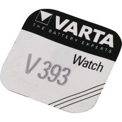 Varta V393 Knoopcel Batterij Zilver