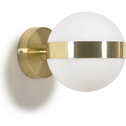 Kave Home - Wandlamp Anasol metaal met gouden finish