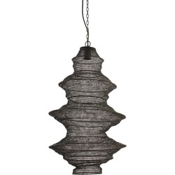 Light & Living - Hanglamp NAKISHA - Ø40x70cm - Zwart