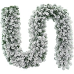 Kerstslinger Flocked Colorado Garland 270 x 30 kerstboom