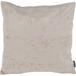 Flo Gold Velvet Grijs | 45 x 45 cm | Kussenhoes | Polyester
