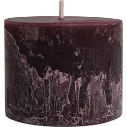 PTMD Kaars New Rustic Outdoor - 15x15x12 cm - Parrafin - Erika