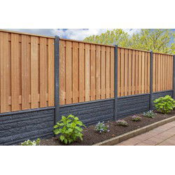 Berton paal Geul antraciet eindmodel 280 cm Tuindeco