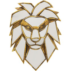 Wanddecoratie Lion Mirror 35cm