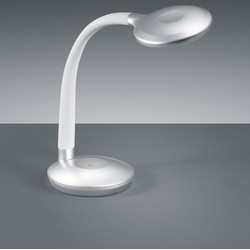 Moderne Tafellamp  Cobra - Kunststof - Grijs