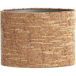 Light & Living - kap - Osire - bruin - textiel - E27 - 3838972