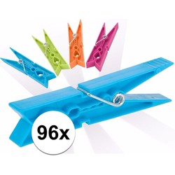 Plastic wasknijpers 96 stuks - Knijpers