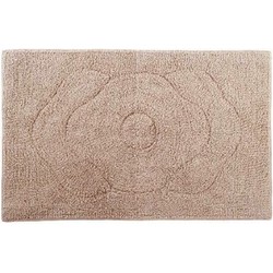 Items Badmat - taupe - 80x50 cm - microfiber - zacht - Badmatjes