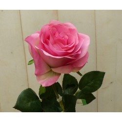 Künstliche Rose auf Stecker rosa klein - Warentuin Mix