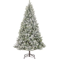 Black Box Trees Nagoya Kunstkerstboom - H120 x Ø79 cm - Groen Frosted