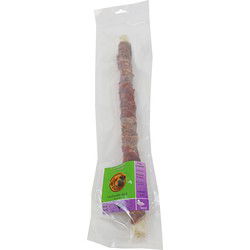 Natuurlijke snack zak gedraaide stick met eend 40 cm