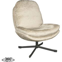 Draaifauteuil Noel 76x90x100 cm