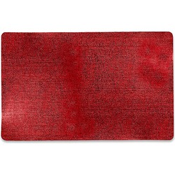 Placemat Metallic 30x45 cm - Rood