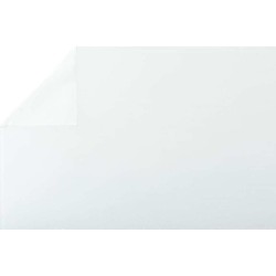 2x Rollen raamfolie wit semi transparant 45 cm x 2 meter zelfklevend - Raamstickers