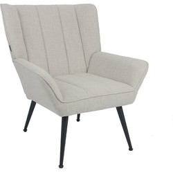 Fauteuil City linnen taupe