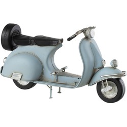 J-line - Scooter Metaal Blauw - 28.5x10.5x15cm