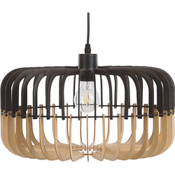 Beliani SOUS - Hanglamp-Lichte houtkleur-Multiplex
