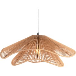 Hanglamp Sombra Double - Naturel - 60x60x22.5cm