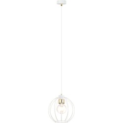 Industriële hanglamp Barone Wit